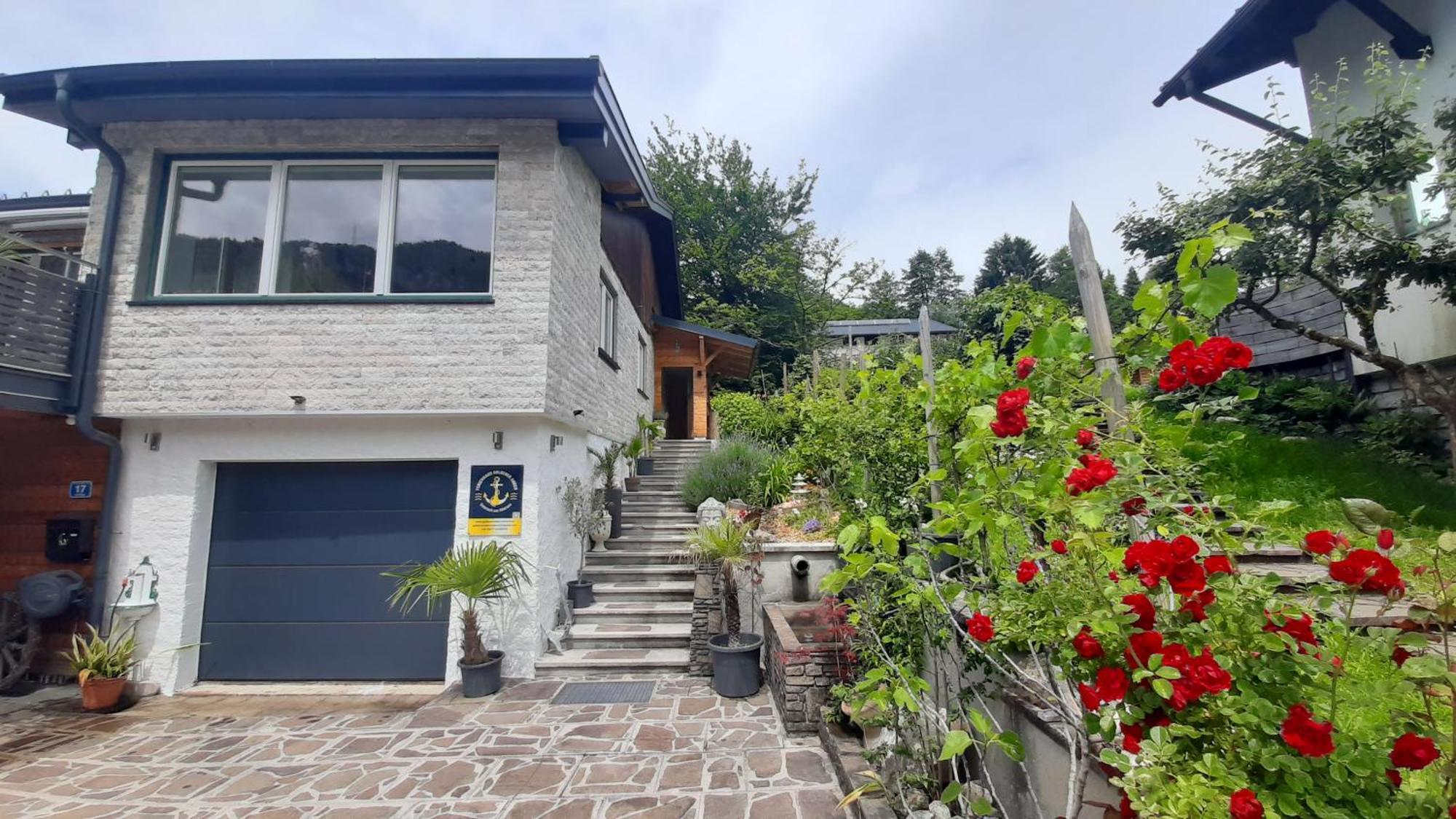 Ferienhaus Goldener Anker Unterach Am Attersee Exterior foto
